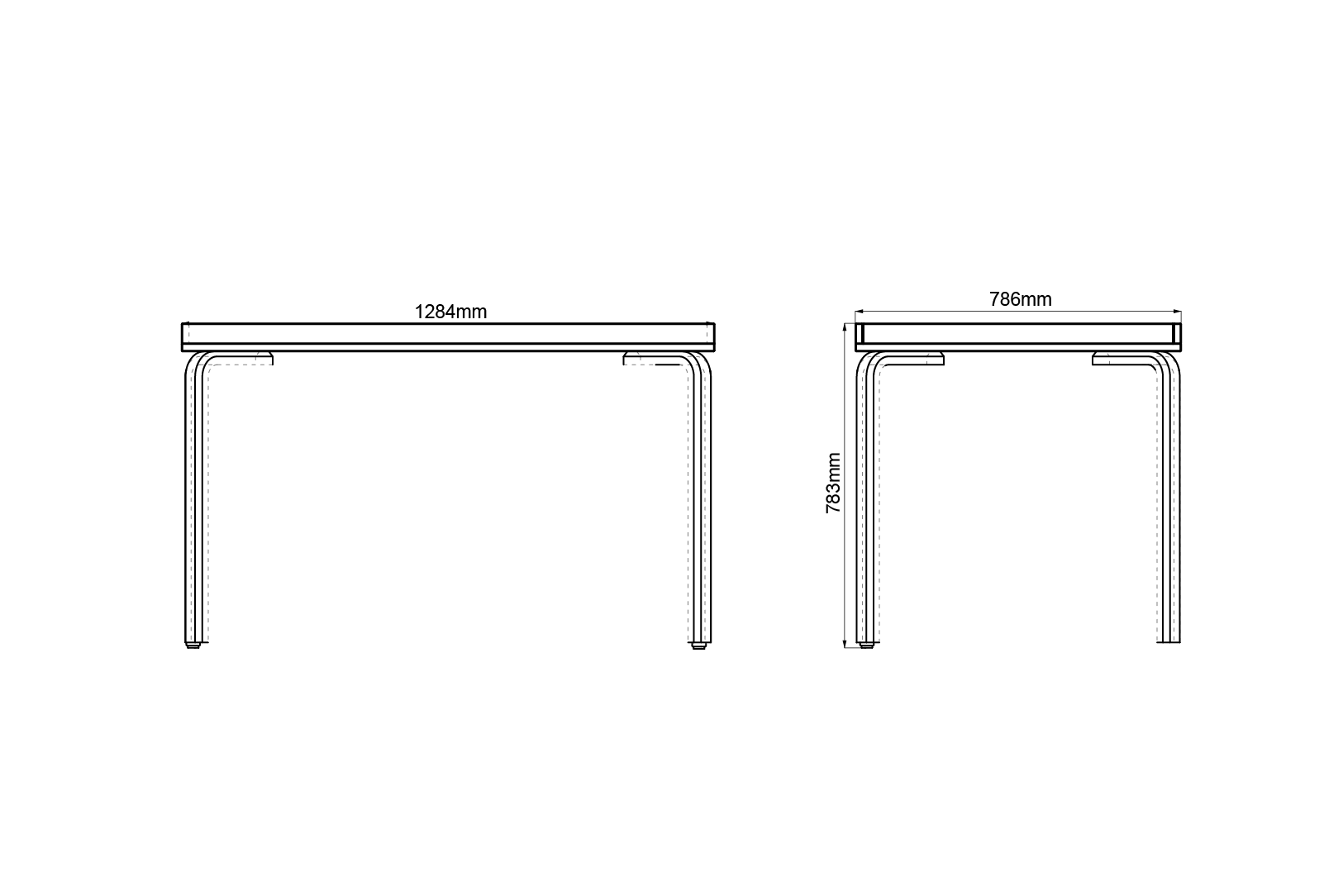 9007L - 1286 x 786 -  LEGO bord med kantlister - Afbeelding 3